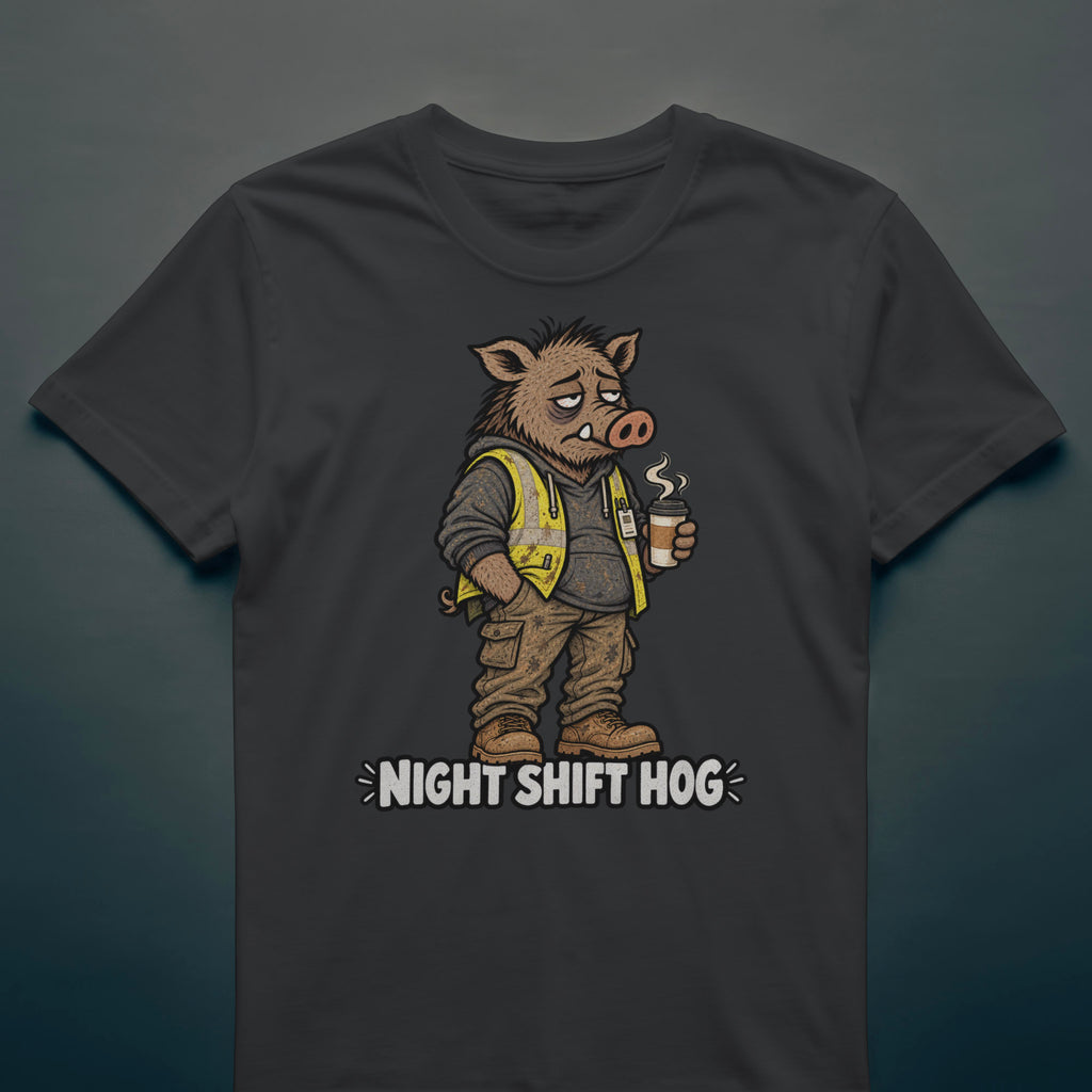 Night Shift Hog - T-shirt