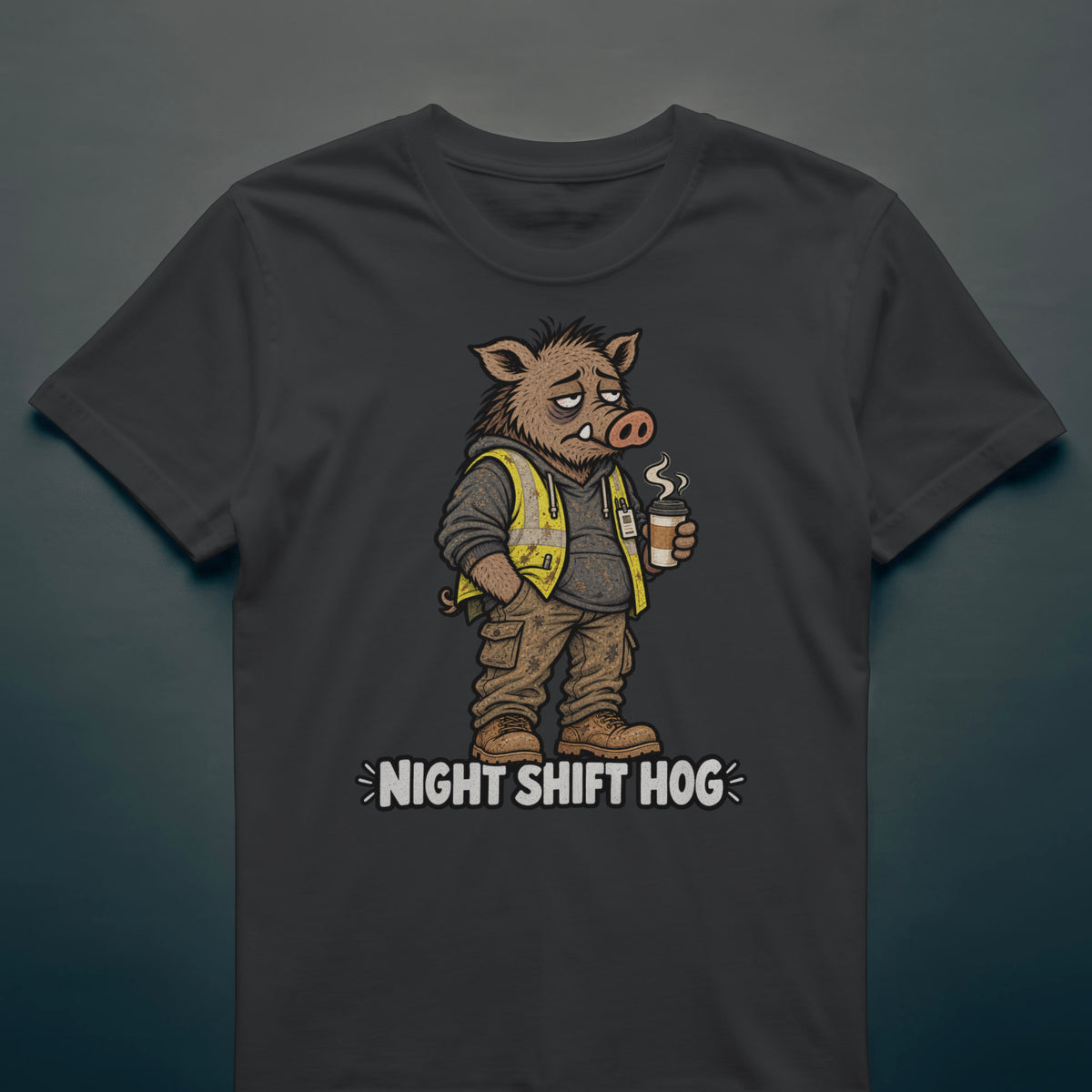 Night Shift Hog - T-shirt