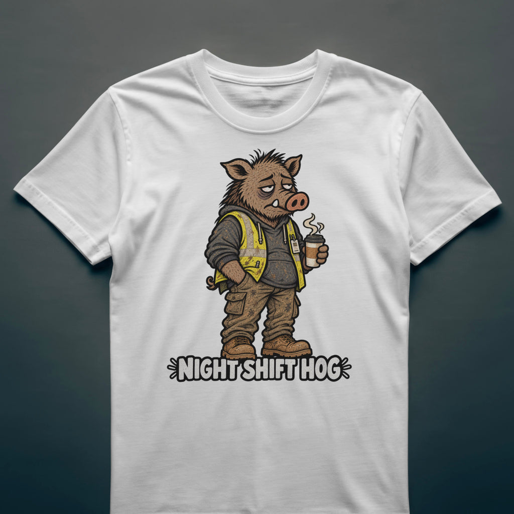 Night Shift Hog - T-shirt