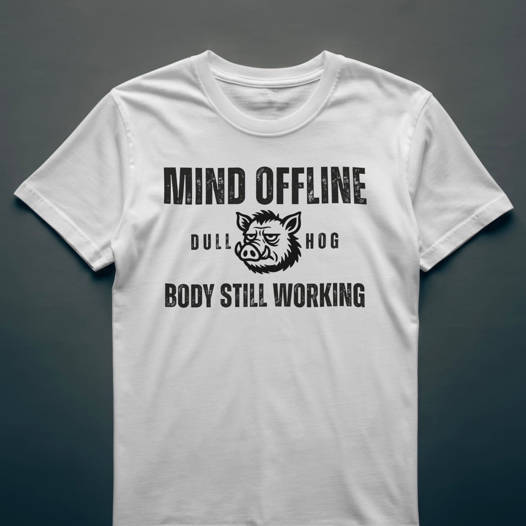 Dull Hog - MIND OFFLINE, BODY STILL WORKING - T-shirt