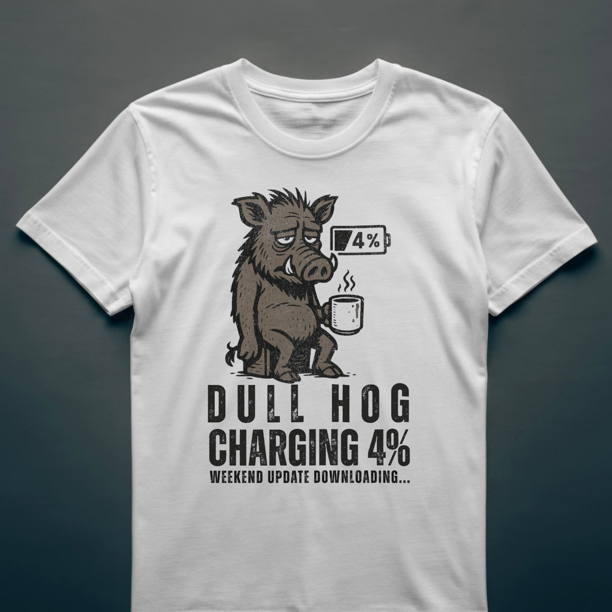 Dull Hog - CHARGING 4% - T-shirt