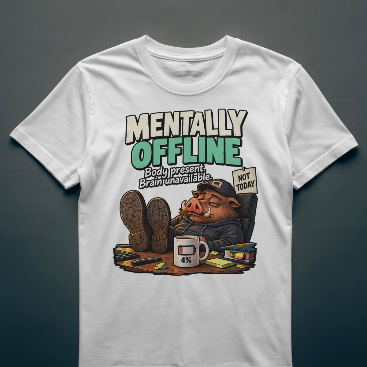 Mentally Offline - T-Shirt