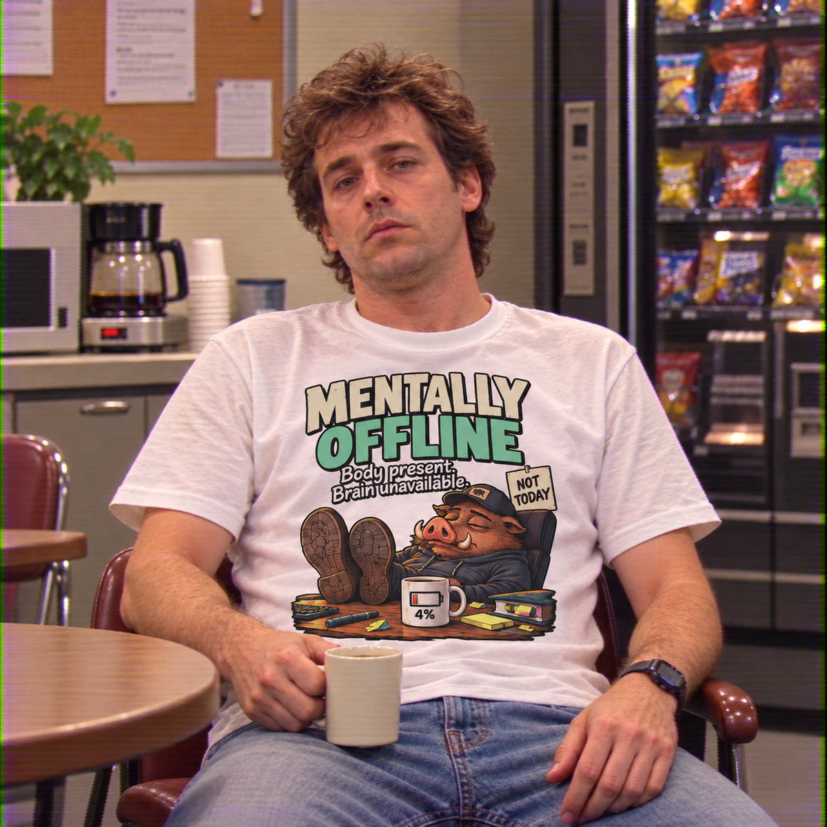 Mentally Offline - T-Shirt